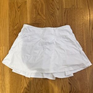 White Tennis Skirt